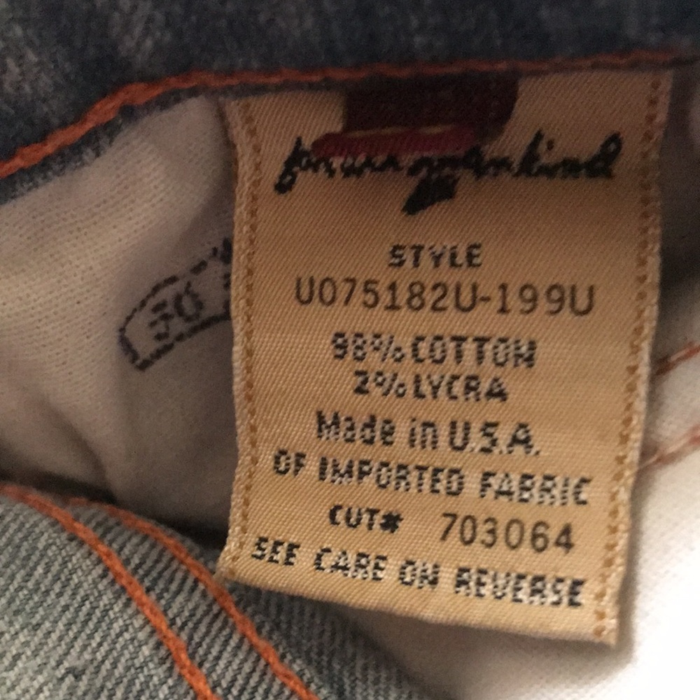 7 Forever Mankind Jeans - Picture 6 of 6